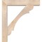 Ekena Millwork Olympic Block Smooth Bracket w/ Offset Brace, Douglas Fir, 7 1/2"W x 40"D x 44"H BKT0806X40X44OLY05SDF - alternate 3